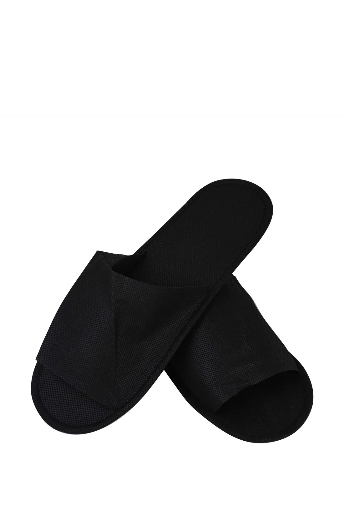 BEAUTY SUPPLIES 2 U Black Pedicure Slipper 1 Pair