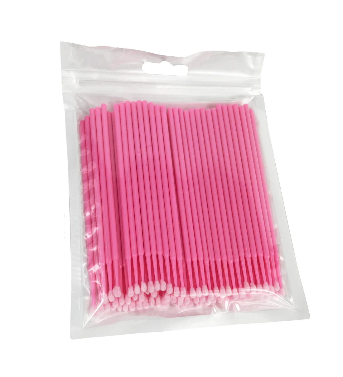 Pink Micro Applicators Pack 100
