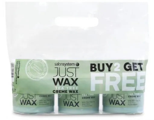 Just Wax tea tree wax 3 for 2 offer